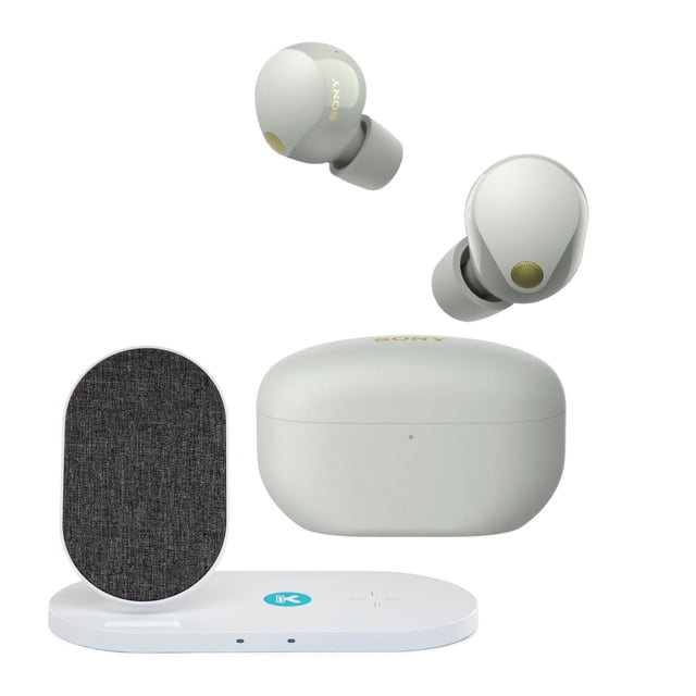 Auriculares Inalámbricos con Cancelación de Ruido Sony WF-1000XM5 Plata