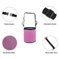 thumbnail image 4 of Horse feed Bag Adjustable PVC Mesh Bag Slow net Equestrian Feeding Grain Feedbag Pink, 4 of 9