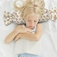 thumbnail image 6 of Salouo Avocado Lovers Pattern Cute Bolster Pillow,Cylindrical Pillow Long Pillow for Bed Round Side Pillow for Knee/Leg/Neck ,- Length 24.4" x 9.8" Diameter, 6 of 8