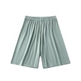 thumbnail image 2 of ATOGUTA Lounge Shorts Boy Size 8-16 Kids Athletic Basketball Shorts Casual Elastic Waist Summer Clothes with Pockets Green, 2 of 6