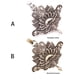 thumbnail image 4 of Guardurnaity 3 piezas colgante collar de moda joyería DIY manualidades decoración encontrar accesorios artesanales para niñas Ropa, zapatos y accesorios Miscelánea Plata antigua Guardurnaity AP015552-01, 4 of 6