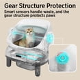 thumbnail image 2 of Lesure Automatic Cat Litter Box with APP Control, Open-Top Self-Cleaning Litter Box for Large Cats, Anti-Pinch Safety Sensor, Odor Control, 2 of 8
