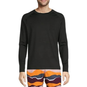 George Men's Long Sleeve Rash Guard with UPF50 , up to Size 5XL