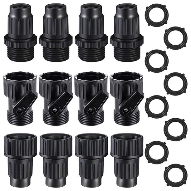 DagobertNiko Expandable Garden Hose Repair Kit, Plastic Garden Hose