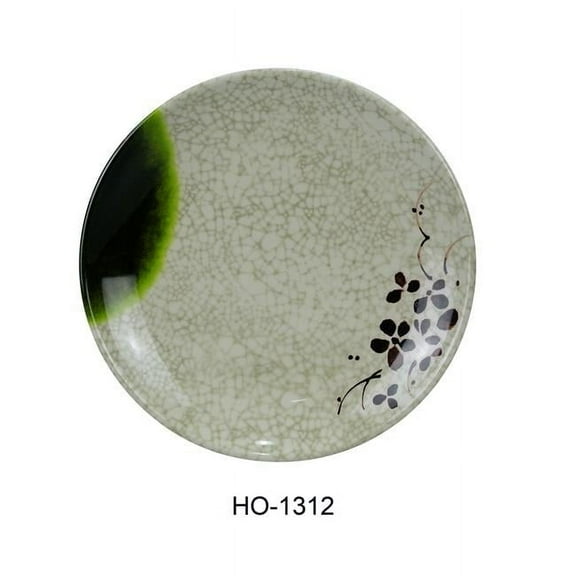 Yanco HO-1312 12 in. Honda Coupe Plate - Round - Melamine, Multi Color - Pack of 12