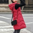 thumbnail image 3 of "Aayomet Long Winter Coats For Women Women Swing Double Pea Coat Winter Long Overcoat Jacket,Red 3XL", 3 of 4