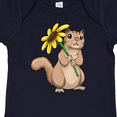 thumbnail image 4 of Inktastic Cute Chipmunk with Sunflower Boys or Girls Baby Bodysuit, 4 of 5