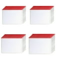 thumbnail image 1 of Red Pack of 20 Plastic Envelope Poly Zip Envelop Plastic Envelopes Files Zipper Folders, A5 Size Document Folder, Letter Size, for School Office Supplies Filing Products File Organizer Folders, 1 of 8