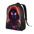 thumbnail image 2 of Miles Morales Backpack, Travel Laptop Backpack, Water Resistant College School Computer Bag, Durable, 2 of 5