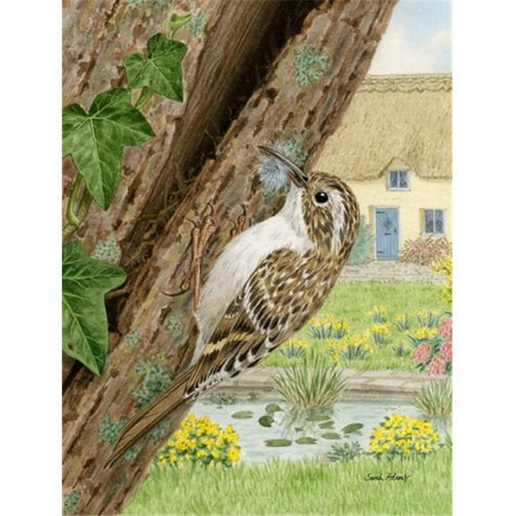 Treecreeper Flag Garden Size