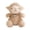 Light Brown, variant on Colorful Pastel Sheep Plush Doll Soft Lamb Stuffed Animal with Heart Pendant for Nursery Decor Kids Gifts and Cozy Comfort Yellow