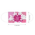 thumbnail image 4 of Dsscvnef 50PCS Womens Breast Cancer Batterfly Prints 3 Layer Disposable Face M, 4 of 9