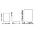thumbnail image 4 of LAIQIEN Travel Luggage Storage Bag with Zipper Waterproof Dustproof Sealed Bags 5pcs for Cosmetic Clothes Underwear Bra Organizer Accessories, 4 of 11