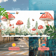 thumbnail image 5 of 1 Pcs 2D Flat License Plate Covers & Frames, Magic Mushroom Forest For Decorative Front, Waterproof For Decoration Aluminum License Plate Covers & Frames Cover For Men Women, 12" X 6", 5 of 7