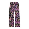 thumbnail image 5 of Moxiu Pajamas for Women Set Summer Short Sleeve Crewneck Top with Capri Pants Pjs 2 PIece Soft Comfy Lounge & Sleepwear Set 2025 Multicolor,M, 5 of 7