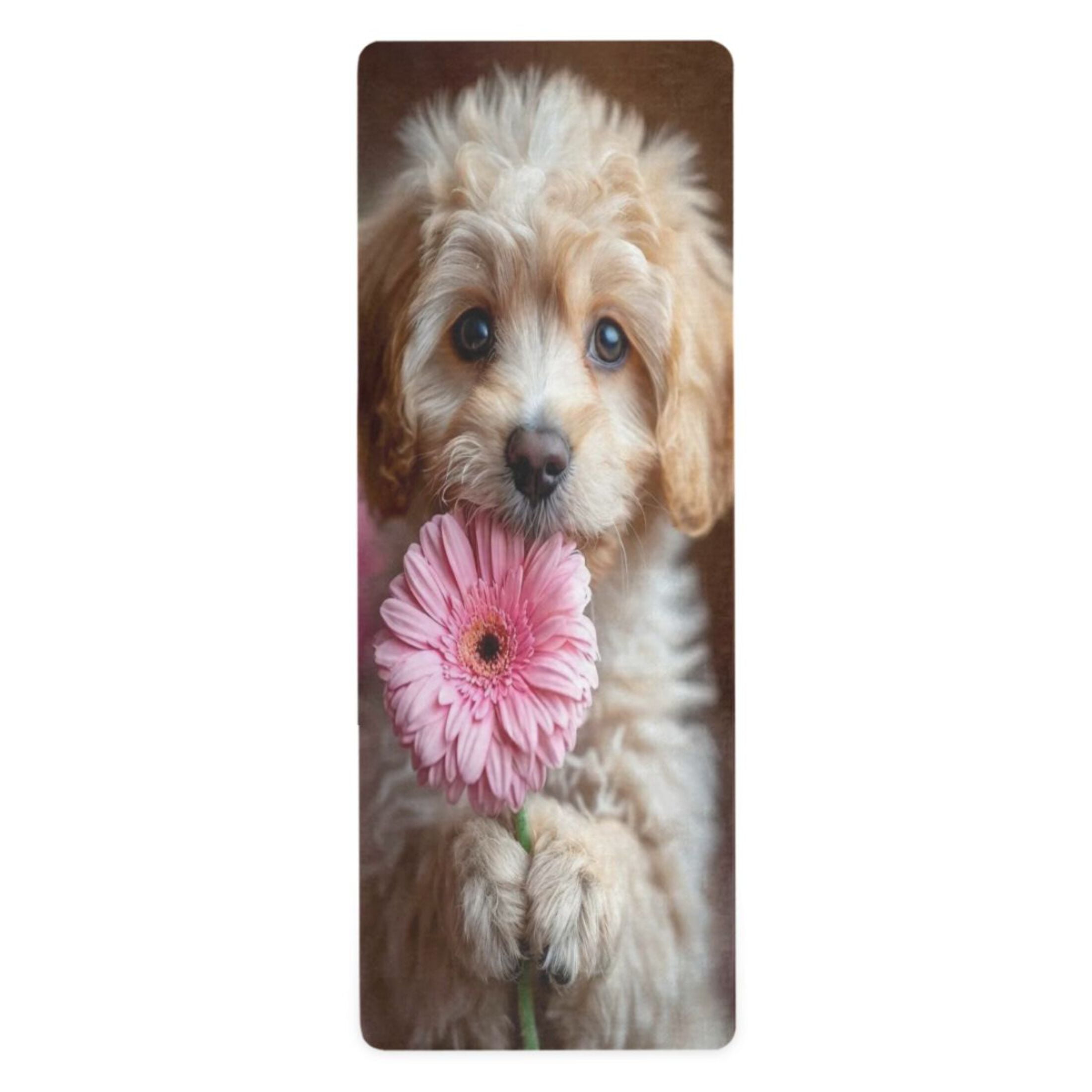 BZSMCE Yoga Mat Women Fitness Mat Blossom Buddy Pattern