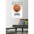 thumbnail image 2 of NBA Oklahoma City Thunder - Drip Basketball 21 Wall Poster with Pushpins, 22.375" x 34", 2 of 3