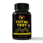 Total Test Testosterone Booster 60 Capsules 1500mg USA Made Energy Libido Increase