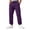 46# Dark Purple, variant on Mens Athletic Sweatpants with Pockets Drawstring Waist Casual Baggy Fleece Joggers Running Workout Track Pants Royal Blue M