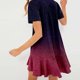 thumbnail image 3 of WILLBEST Vestidos para Mujer Verano Vestido Casual de Mujer Manga Corta Dobladillo Acampanado Vacaciones Uso Diario Básico Degradado Verano Primavera Otoño Atuendo Extra Grande, 3 of 3