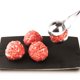 thumbnail image 5 of 2 pinzas de acero inoxidable para albóndigas, prácticas pinzas para albóndigas de cocina, para casa y restaurante (talla S roja + talla L azul), 5 of 7