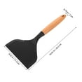 thumbnail image 3 of MRLESS Japanese Silicone Spatula for Tamagoyaki Non-Stick Frying Turner with Wooden Handle Wide Cooking Spatula for Flipping and Serving for Kitchen Use, 3 of 8