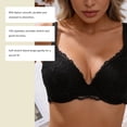 thumbnail image 5 of Yhhting Push Up Bras For Women Lace Bra For Lift Support With Side Full Coverage Seamless Supportive T-Shirt Bra Bralette, 5 of 5