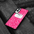 thumbnail image 4 of WIRESTER Shockproof Soft Rubber Cover Case for Samsung Galaxy S25 Edge 6.7 inch 2025, Hot Pink Composition Book, 4 of 5
