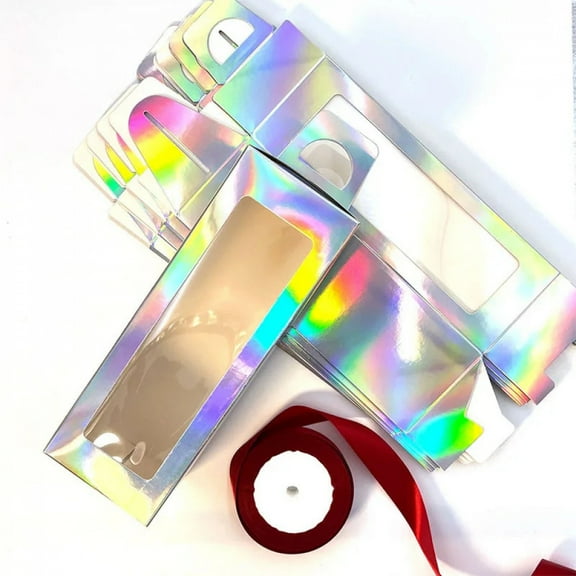 5pcs Gift Boxes with 1roll 24 Yard Ribbon for Sublimation Glass Exhibition Box for 12 Oz-25 Oz Tumbler Gift Box for Sublimation