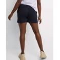 thumbnail image 3 of Hanes Women Jersey Shorts Essentials Cotton Lightweight Ring Spun Pockets XS-2XL, 3 of 5