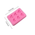 thumbnail image 3 of Pastry Making Containers Pink Silicone Cake Molds for Baking and Steaming Reusable Non-Stick Food Molds for Home Use(1-Piece) Rkxzt, 3 of 9