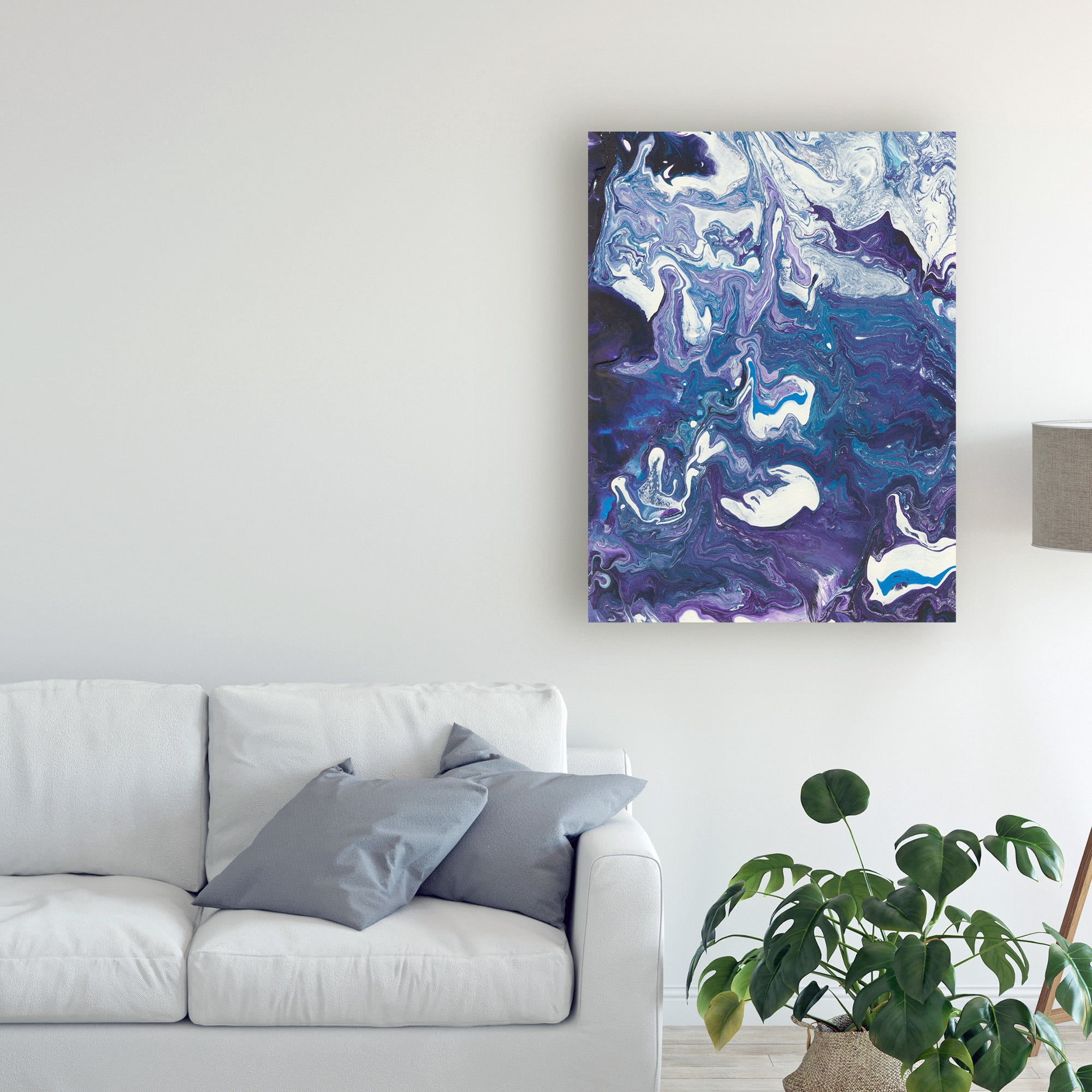 Trademark Fine Art 'Meandering Mulberry I' Canvas Art by Regina Moore