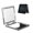 Square, variant on Abstract Chess Room Portable Double-Sided Face Mirror Round Shape, Magnifying Compact Pocket Mirror with PU Leather Cover