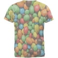 thumbnail image 2 of Halloween Candy Coated Chocolate Mens T Shirt Heather White SM, 2 of 2