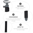 thumbnail image 3 of OUNONA 1Set Portable Kayak Bilge Pump Manual Hand Water Pump for Canoe with Durable Gear Shape Inlet, 3 of 7