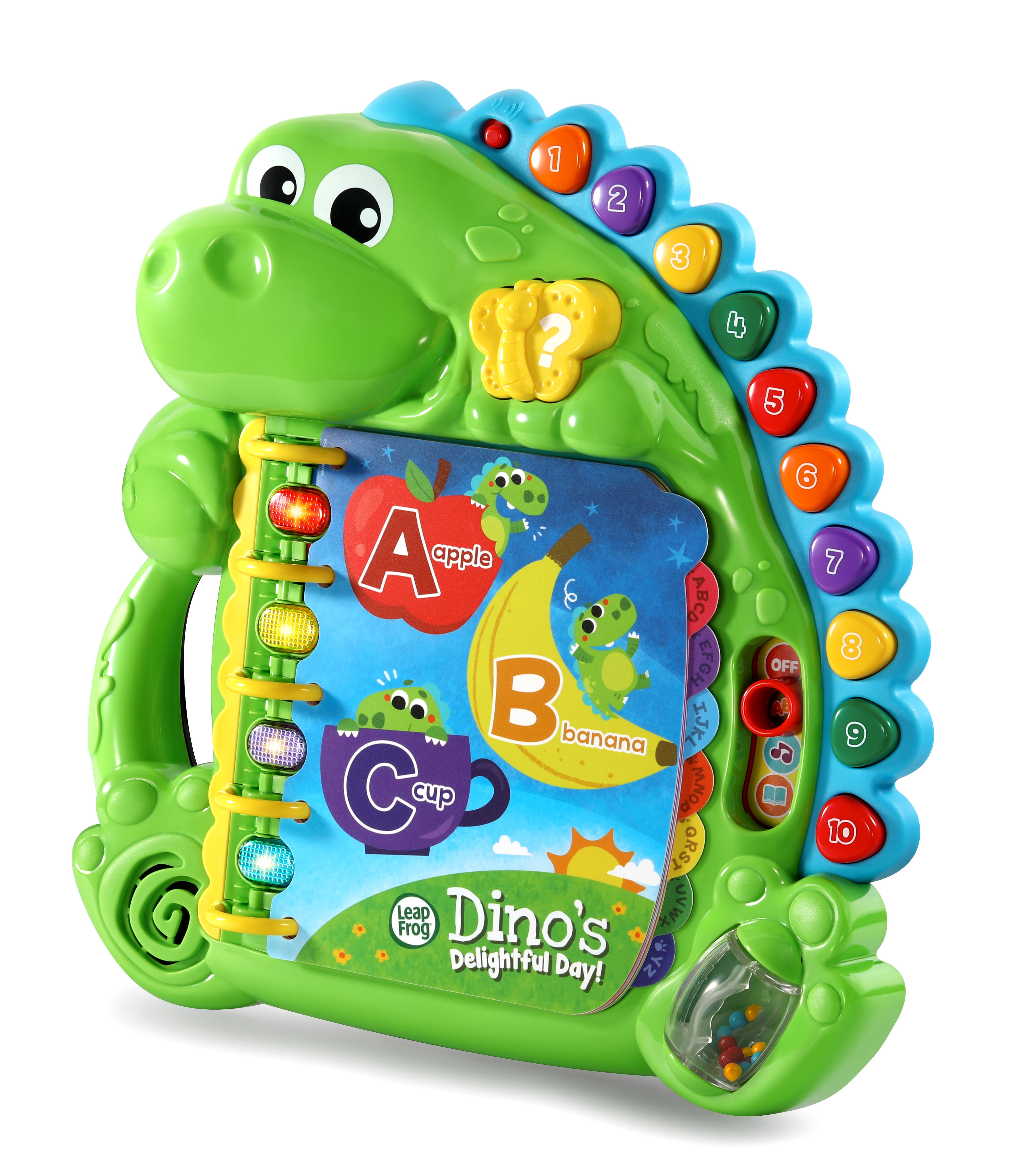 Leapfrog Dinos Delightful Day Book Interactive Book For 1 Year