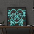 thumbnail image 4 of Heart - Peinture Diamant DIY Phosphorescente, 4 of 10