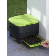 Maze RSI-MC-WORM 4 gal Stationary Worm Compost Farm, Black