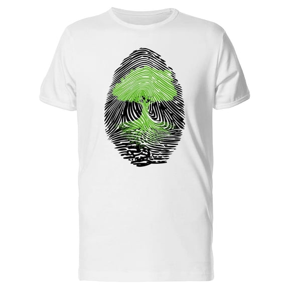Fingerprint With Tree Tee Men's -Image by Shutterstock