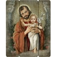 thumbnail image 3 of Gerffert G1099 Wood Pallet Sign - Saint Joseph, 3 of 3