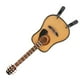 thumbnail image 5 of Modelo de guitarra de madera en miniatura para exhibir, miniadornos, manualidades, decoración del hogar (10 cm), 5 of 14