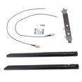 thumbnail image 1 of M.2 WiFi Card WiFi6 1800Mbps  5.2 Wireless  Card RTL8852BE for Linux, 1 of 7