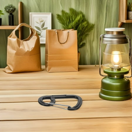 LOLIPPYY 3Pcs Lightweight Aluminium Water Bottle Clip for Hiking Backpacking Outdoor Gear Holder