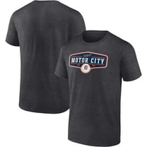 Men's Fanatics Heathered Charcoal Detroit Tigers Engage T-Shirt