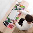 thumbnail image 3 of Long Mouse Pads for Desk,Pioneer Flower Floral Print Pattern Desk Mats on Top Of Desks, Desk Mouse Pad Extra Large with 3mm Non-Slip Base and Stitched Edge for Gaming,Office,Work,Home 31.5"x11.8", 3 of 6