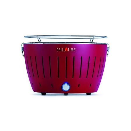 Wood Bbq Grills BBQ Portable Party Grill Outdoor Camping Grilling Game/ Race Day 100% all natural wood charcoal Tailgater GT - Red ()