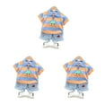 thumbnail image 3 of Minnieouse Conjunto de pantalones y camisa con estampado de rayas para niños adorables, conjunto de pantalones cortos para niños y niñas, Type1 NO1, 3 of 6