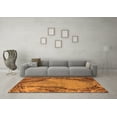 thumbnail image 3 of Ahgly Company Indoor Rectangle Oriental Orange Industrial Area Rugs, 5' x 7', 3 of 4