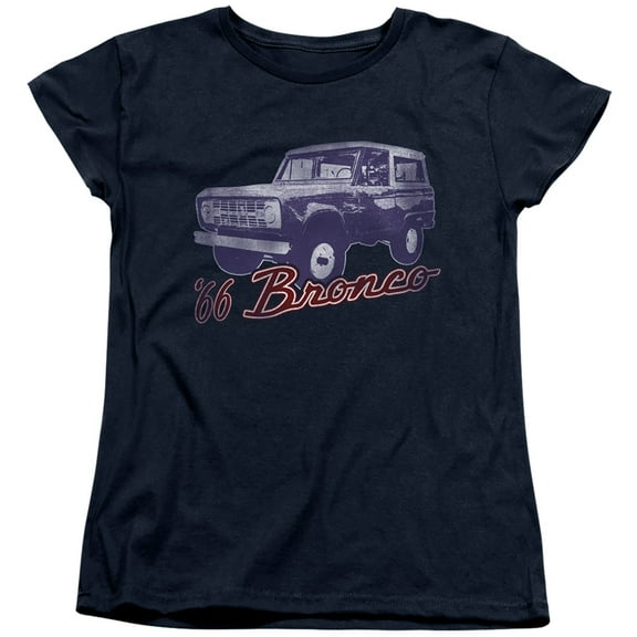 Ford Bronco 66 Bronco Classic S/S Women's T-Shirt Navy
