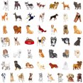 thumbnail image 2 of Dvkptbk 50Pcs Cats Sticker Pack Cute Funs Cats Lover Notebook Sticker, 2 of 9